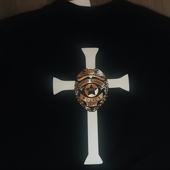 Personalized Police T-shirt - Picture 3 of 5